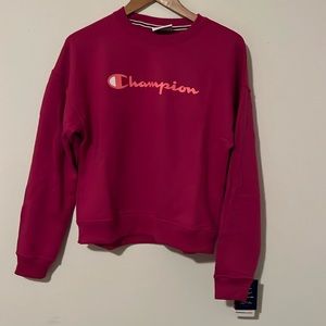 Champion Women's Powerblend sweatshirt Oversized Fleece sweatshirt Women 50%C 50